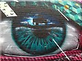 Eye mural, Fargo Village, Coventry