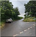 Road from Penyclawdd towards Llangovan