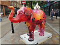 Elephant outside Nationwide on the High Street, Worcester 