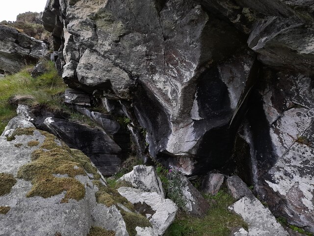 Exposed Rock on Beinn Rifa-gil
