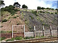 Protecting the railway from cliff falls near Holcombe