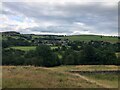 Rainow, from footpath on slopes of Kerridge Hill