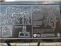 SU9676 : Part of the Information Board in Windsor High Street (3) by David Hillas