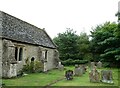 St. Lawrence, Besselsleigh: churchyard