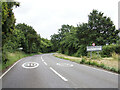 Entering Leavenheath on the A134 Colchester Road