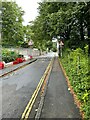 Looking up Marlborough Hill