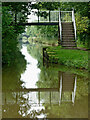 Billy Tights Footbridge near Congleton in Cheshire