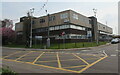 Corner view of Bridgend Police Station