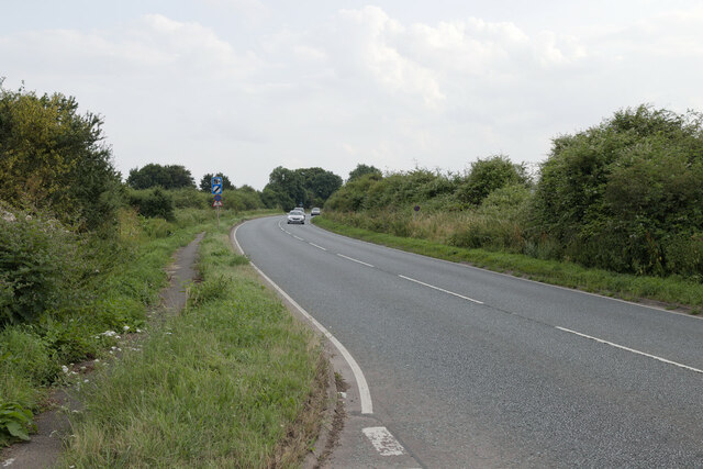 A6 viewed from the Northern junction for Gravenhurst