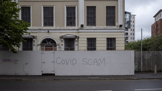 Covid graffiti, Belfast