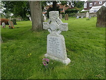 TQ9017 : The grave of Spike Milligan and his wife at Winchelsea by Marathon