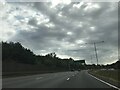 Signage on the A14