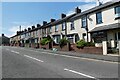 Terraced houses on Caerleon Road