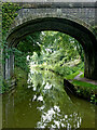 Moss Lane Bridge near Scholar Green in Cheshire