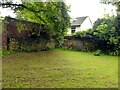 Walls of the former church of the Priory of Lenton