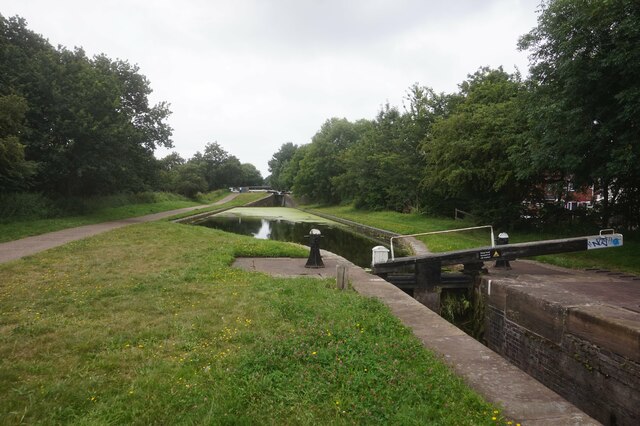 Tame Valley Canal at Perry Barr Lock #4 © Ian S :: Geograph Britain and ...