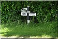 Direction Sign ? Signpost at Catch Acre Plantation in Swaby parish