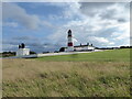 NZ4064 : Souter Lighthouse from the coast path by Jeremy Bolwell
