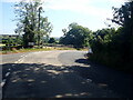 Blind bend in the Ballyhafry Road at its junction with the Burrenbridge Road