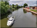 SO8455 : Boat on the River Severn at Worcester by Mat Fascione