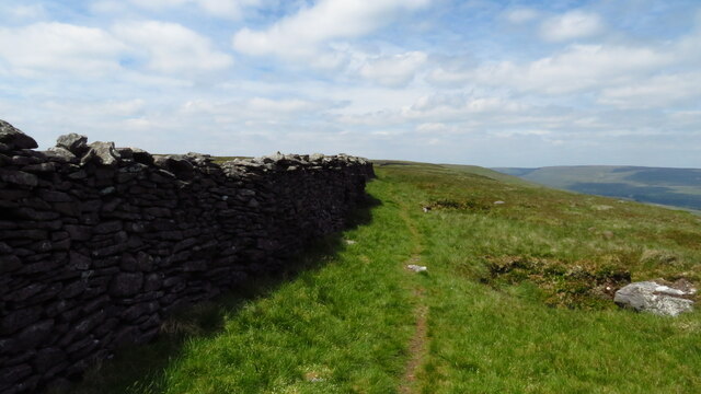 Path along Old Cote Moor Top