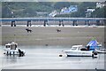 SX9372 : Riders on the Salty, low tide, Teignmouth by Robin Stott
