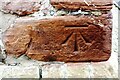 Benchmark on the tower of St Cuthbert