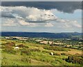 SO5975 : View from the Clee Hill viewpoint by Mat Fascione