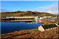 Kinlochbervie Harbour and fish market