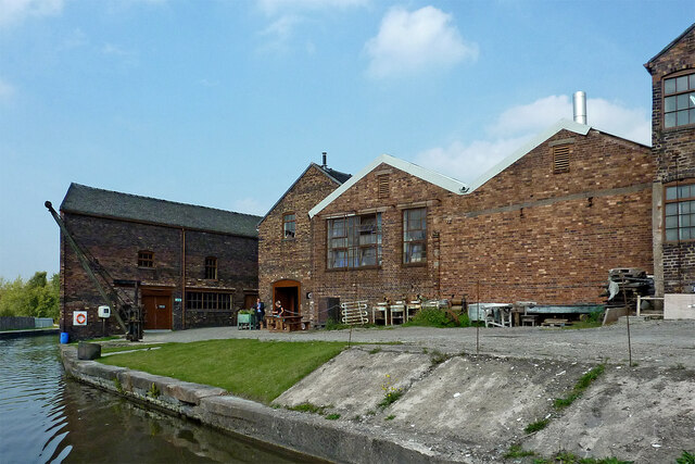 Canalside buildings at Middleport... © Roger Kidd :: Geograph Britain ...