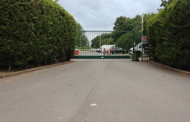 The entrance to Birmingham FC training... © David Howard ccbysa/2.0