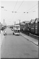 Trolleybus on Beaufort Road ? 1969