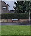 Bilingual name sign, Court Farm Road, Cwmbran