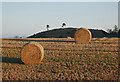NH6853 : Harvested fields, by Castleton by Craig Wallace