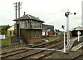NT0081 : Signal box, Bo'ness Station by Richard Sutcliffe