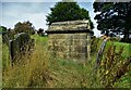 Unusual grave in Silkstone churchyard