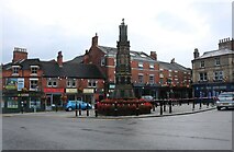 SK0933 : Market Place, Uttoxeter by David Howard