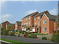 Canalside apartments near Stone in Staffordshire