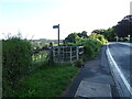 Footpath off the B4632, Cleeve Hill