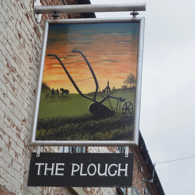 The sign of The Plough