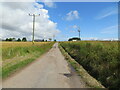 Minor road near to Scotston of Kirkside