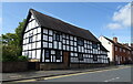 Half timbered house on Newlands, Pershore