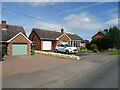 Bungalows on the B4084, Windmill Hill