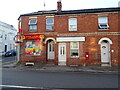 Off Licence and houses on Hales Road, Cheltenham