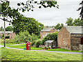 Repurposed telephone box in Gamblesby