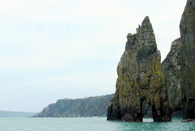 Needle Rock from the sea