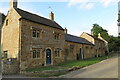 SP2426 : Staff cottages by Adlestrop House by Philip Jeffrey