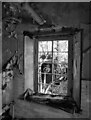 NS1351 : Dereliction in the former foghorn plant room by James T M Towill