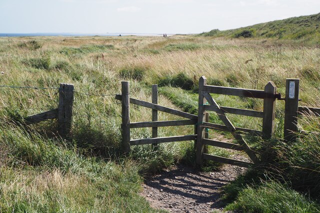 Gates at Cocklawburn Nature Reserve