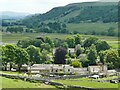 SD9772 : Kettlewell village from Top Mere Road by Stephen Craven